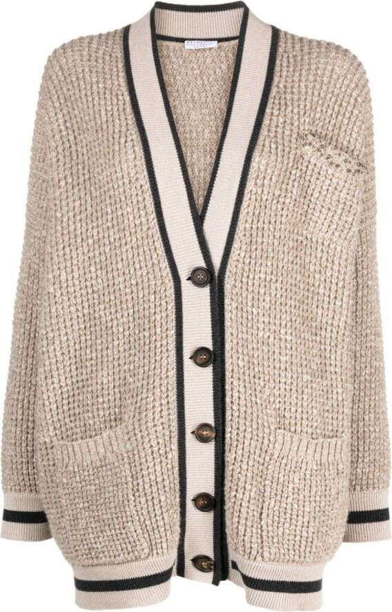 Brunello Cucinelli Cropped vest Beige