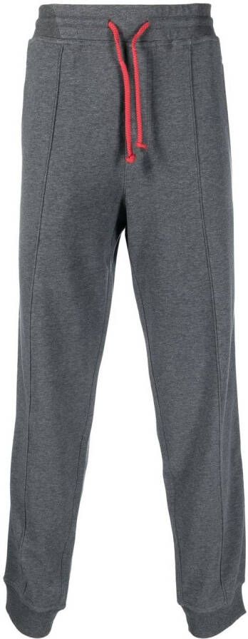 Brunello Cucinelli Trainingsbroek met trekkoordtaille Grijs