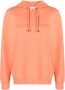 Brunello Cucinelli Hoodie met geborduurde tekst Oranje - Thumbnail 1