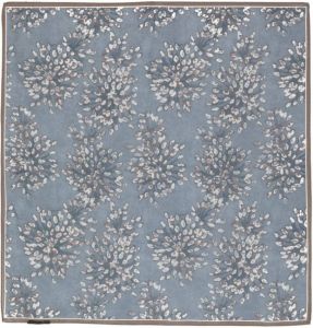 Brunello Cucinelli Sjaal met bloemenprint Blauw