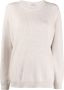 Brunello Cucinelli Gebreide trui Beige - Thumbnail 1