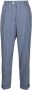 Brunello Cucinelli Geplooide pantalon Blauw - Thumbnail 1
