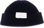Brunello Cucinelli Geribbelde muts Blauw - Thumbnail 1