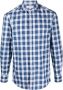 Brunello Cucinelli Geruit overhemd Blauw - Thumbnail 1