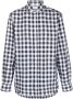 Brunello Cucinelli Geruit overhemd Blauw - Thumbnail 1