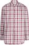 Brunello Cucinelli Geruit overhemd Rood - Thumbnail 1