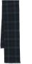 Brunello Cucinelli Geruite sjaal Blauw - Thumbnail 1