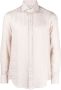 Brunello Cucinelli Gestreept overhemd Beige - Thumbnail 1