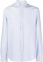 Brunello Cucinelli Gestreept overhemd Blauw - Thumbnail 1