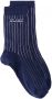 Brunello Cucinelli Gestreepte sokken Blauw - Thumbnail 1