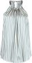 Brunello Cucinelli Gestreepte top Blauw - Thumbnail 1