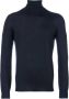 Brunello Cucinelli Getailleerde coltrui Blauw - Thumbnail 1