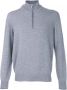 Brunello Cucinelli half zip sweater Grijs - Thumbnail 1