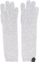 Brunello Cucinelli Handschoenen met knoopdetail Grijs - Thumbnail 1