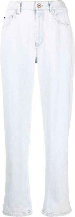 Brunello Cucinelli High waist jeans Blauw