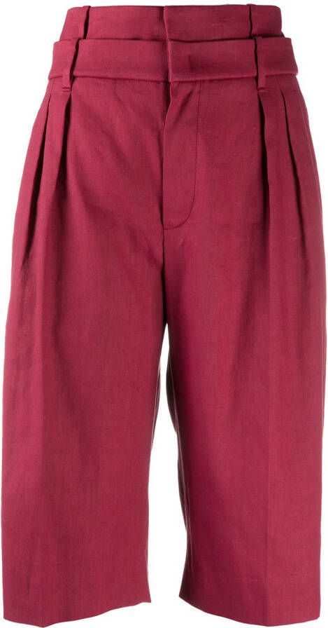 Brunello Cucinelli High waist shorts Roze