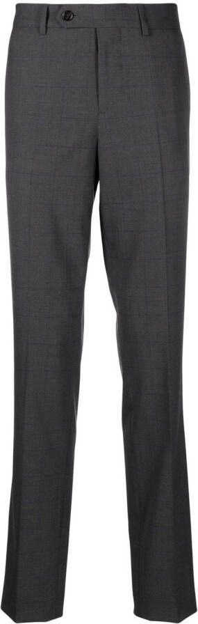 Brunello Cucinelli High waist pantalon Grijs