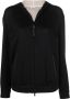 Brunello Cucinelli Hoodie met rits Zwart - Thumbnail 1