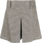 Brunello Cucinelli Skort met pied-de-poule print Beige - Thumbnail 1