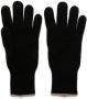 Brunello Cucinelli Intarsia handschoenen Zwart - Thumbnail 1