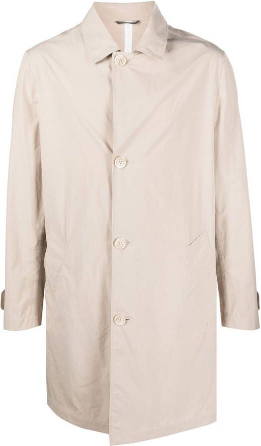 Brunello Cucinelli Jack met enkele rij knopen Beige