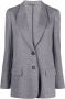 Brunello Cucinelli Jack met enkele rij knopen Grijs - Thumbnail 1