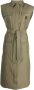 Brunello Cucinelli Jas met ceintuur Groen - Thumbnail 1