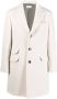 Brunello Cucinelli Jas met enkele rij knopen Beige - Thumbnail 1