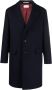 Brunello Cucinelli Jas met enkele rij knopen Blauw - Thumbnail 1
