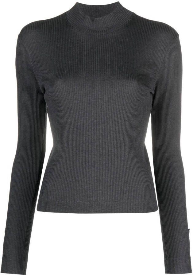 Brunello Cucinelli Jersey top Grijs
