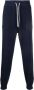 Brunello Cucinelli Joggingbroek met geribbeld detail Blauw - Thumbnail 1