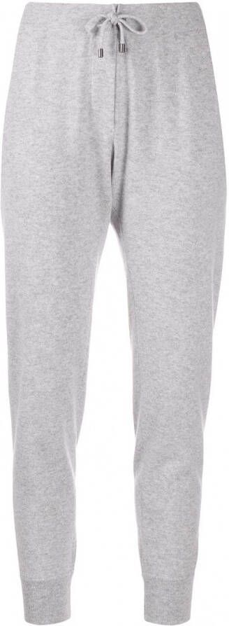 Brunello Cucinelli Joggingbroek met trekkoord Grijs