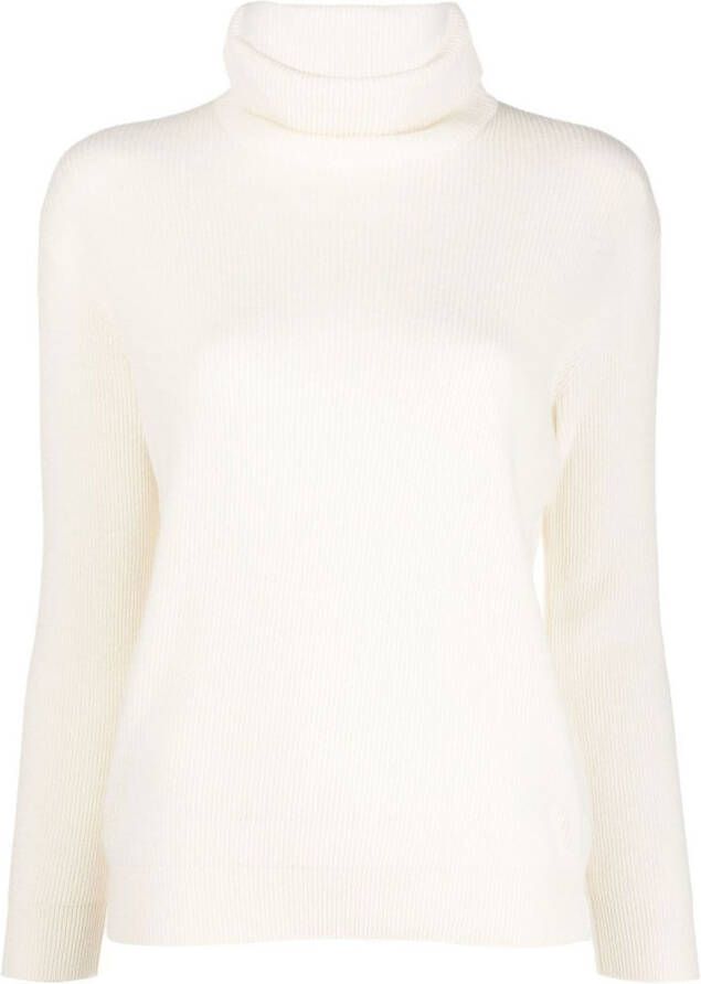 Brunello Cucinelli Kasjmier coltrui Wit