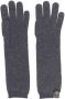 Brunello Cucinelli Kasjmier handschoenen Grijs - Thumbnail 1