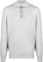 Brunello Cucinelli Kasjmier poloshirt Grijs - Thumbnail 1