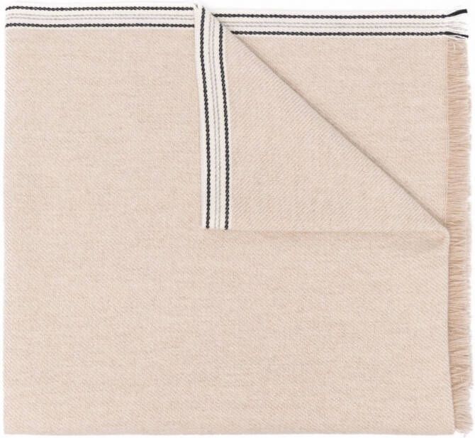 Brunello Cucinelli Kasjmier sjaal Beige