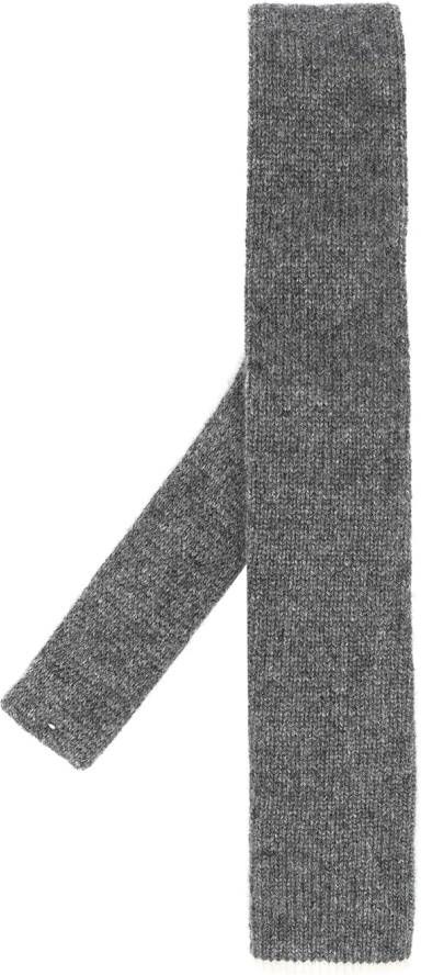 Brunello Cucinelli Kasjmier stropdas Grijs