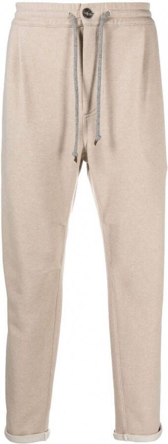 Brunello Cucinelli Kasjmier trainingsbroek Beige