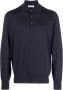 Brunello Cucinelli Katoenen polotrui Blauw - Thumbnail 1