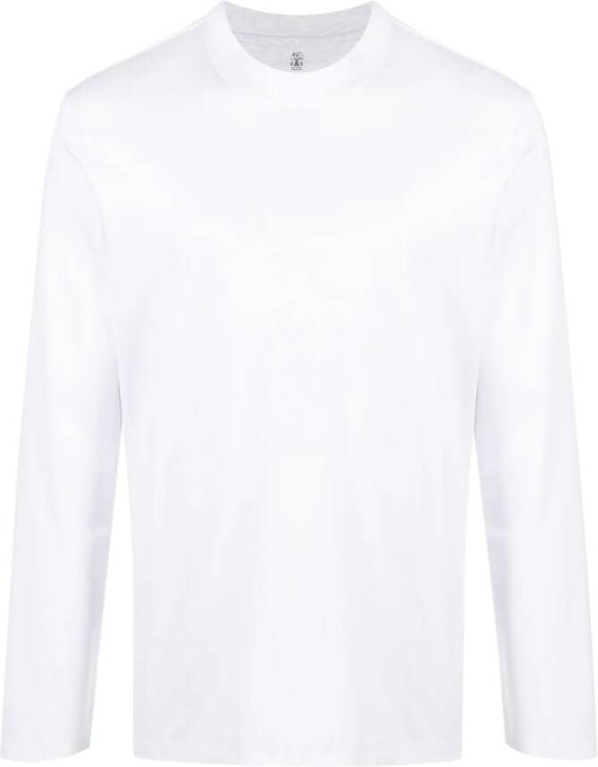 Brunello Cucinelli Katoenen T-shirt Wit