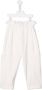 Brunello Cucinelli Kids Broek met paperbag taille Wit - Thumbnail 1