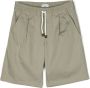 Brunello Cucinelli Kids Shorts met trekkoordtaille Groen - Thumbnail 1