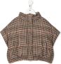 Brunello Cucinelli Kids Gewatteerd jack Beige - Thumbnail 1