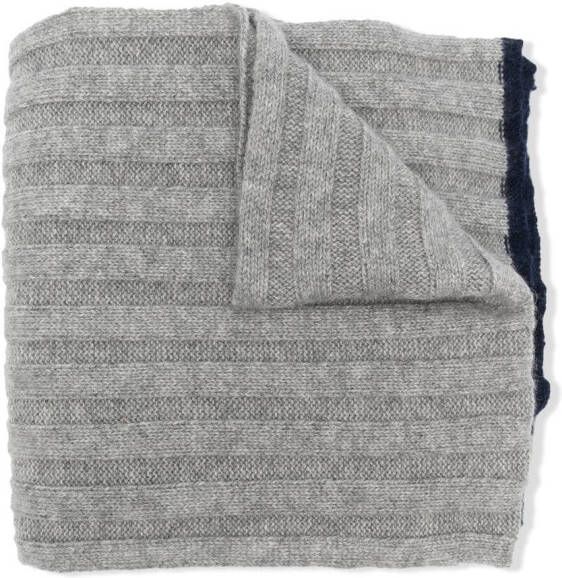 Brunello Cucinelli Kids Kasjmier sjaal Grijs