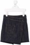 Brunello Cucinelli Kids Linnen rok Blauw - Thumbnail 1