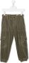 Brunello Cucinelli Kids Ribfluwelen broek Groen - Thumbnail 1