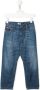 Brunello Cucinelli Kids Spijkerbroek met vervaagd-effect Blauw - Thumbnail 1