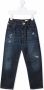 Brunello Cucinelli Kids Straight jeans Blauw - Thumbnail 1