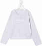 Brunello Cucinelli Kids Sweater met logo Grijs - Thumbnail 1