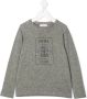 Brunello Cucinelli Kids T-shirt met print Grijs - Thumbnail 1